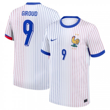 Francuska Giroud 9 Gostujući Nogometni Dresovi Euro 2024 Francuska Giroud 9 Gostujući Nogometni Dresovi Euro 2024